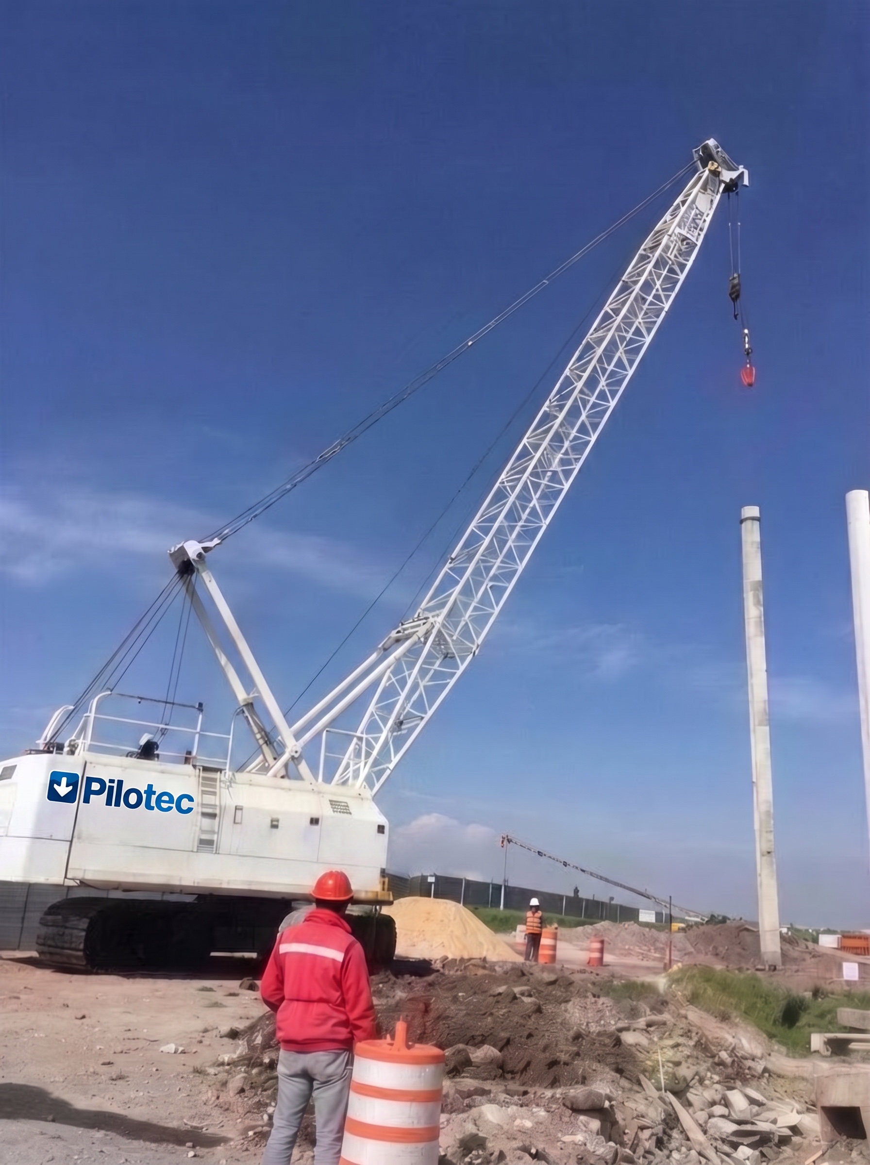 Obra de cimentación profunda Pilotec